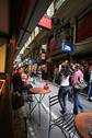 Melbourne is full of tiny alleys converted to pedestrian malls